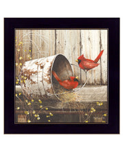 'Playing Around' by Artisan John Rossini, Ready to Hang Framed Print, Black Frame