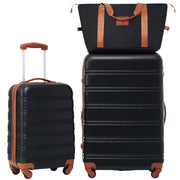 Hardshell Luggage Sets 2Pcs + Bag Spinner Suitcase with TSA Lock Lightweight 20' + 28'