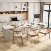 Multifunctional extendable console table