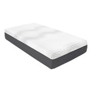 12' Twin Mattress Green Tea Gel-Infused Memory Foam Hybrid Mattress, Plush Foam Pocket Coils, Mattress in a Box, Comfortable Sleep Mattress