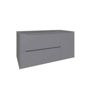 DAX Cenit Single Vanity Cabinet with 2 Drawers 1 Door 40 Inches Matt Mist