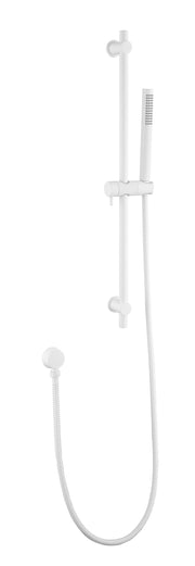 SHOWERS Stainless Steel Slide Bar Grab Rail  Includes Handheld Shower Head and 69-Inch Hose