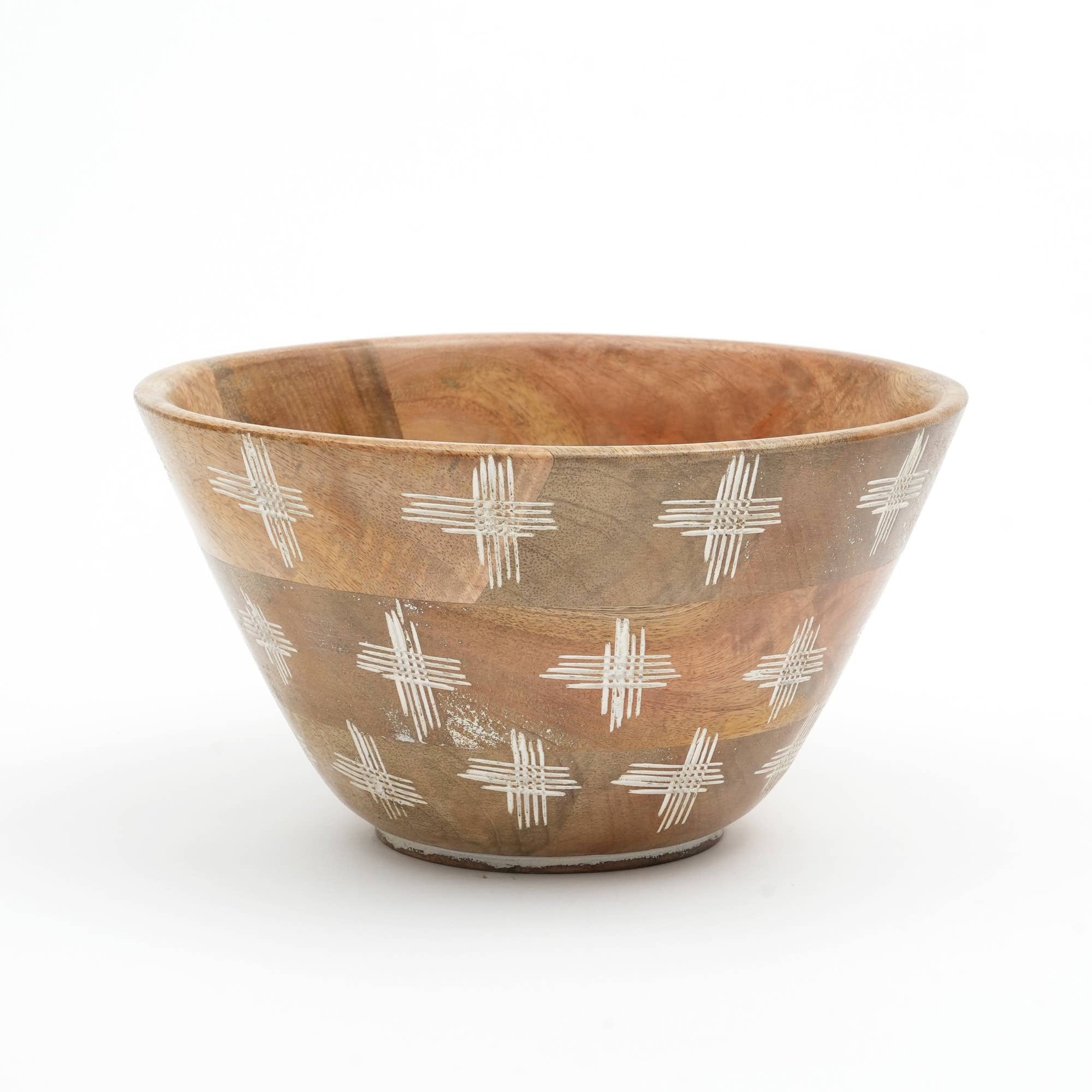 Kiyanne Decorative and Functional Handmade Mango Wood Bowl