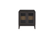 Glass Door Nightstand