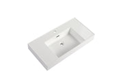 36' Resin basin For Bathroom Vanity,Vanity Top only