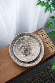 S/2 Kira Woven Seagrass Bowls