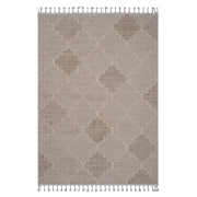 Guros Collection 8X10 Cream / Trellis Indoor / Outdoor Area Rug