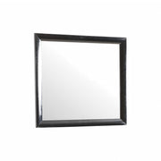 Marilla G1500-M Black Mirror with Low Distortion Glass and Wood Veneers