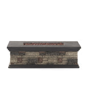 Contemporary Rectangle MGO Fire Pit 50,000 BTU Stone Gray Magnesium Oxide 56.25' x 26.00' x 17.25'