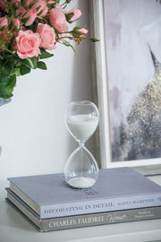 8' Ferdinand 30-Minute Hourglass, White Sand