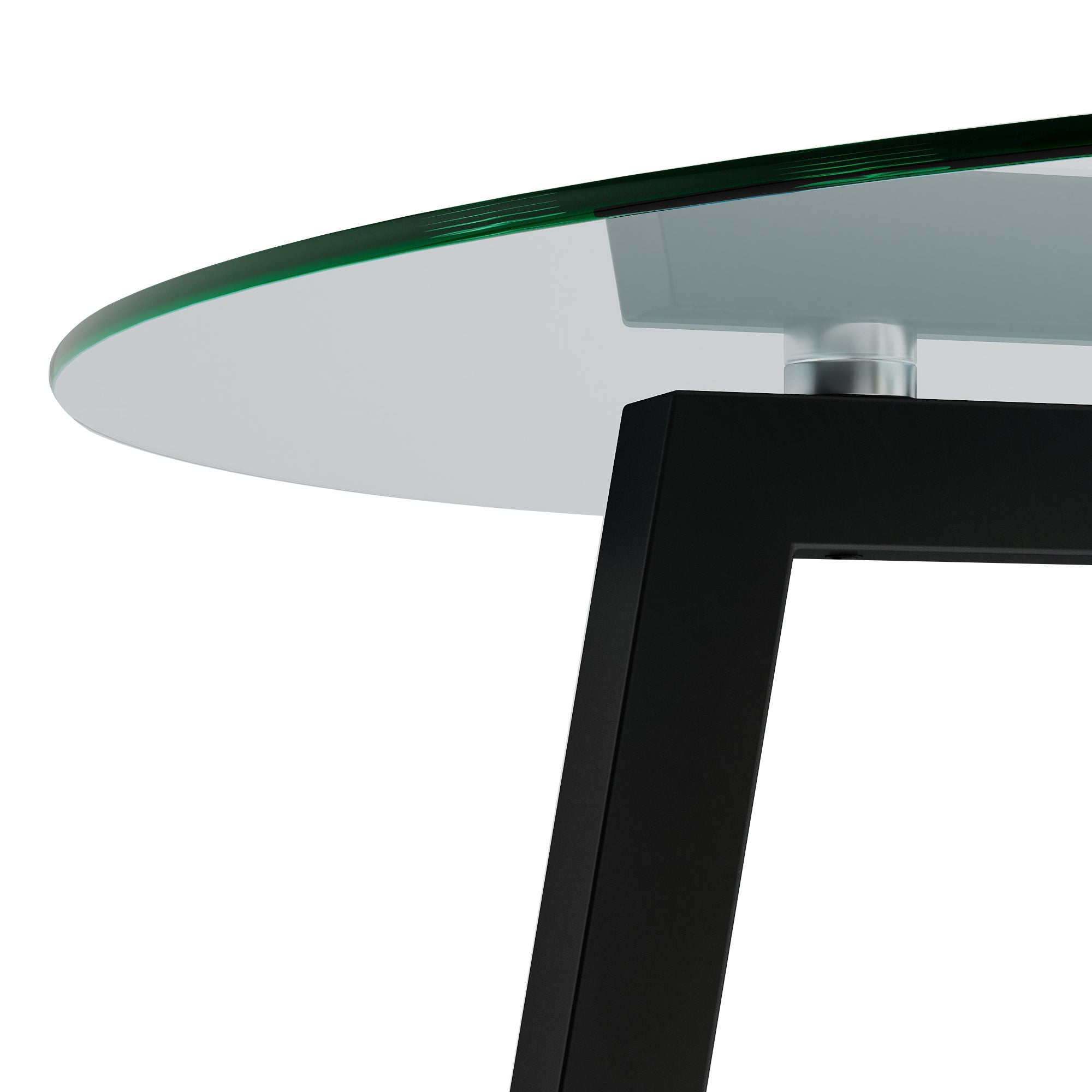 T1204 L-BK Black table leg