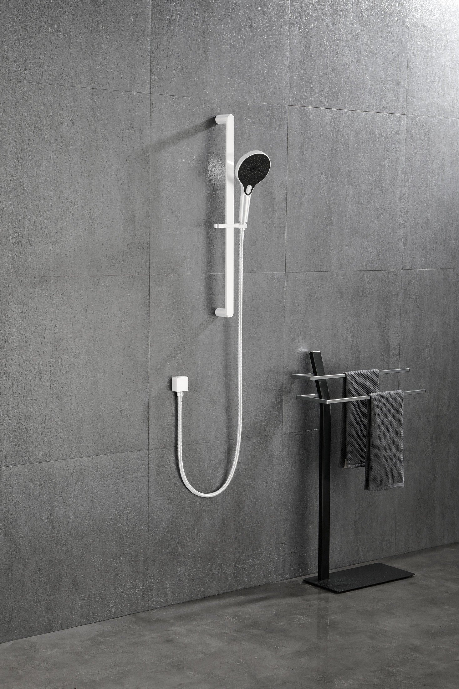 Eco-Performance Handheld Shower with 28-Inch Slide Bar and 59-Inch Hose