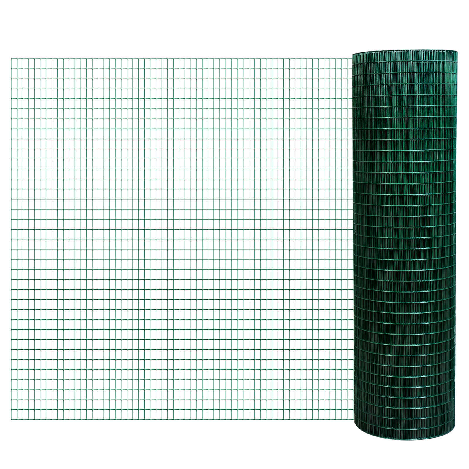 PawHut 98' L x 35.5' H Hardware Cloth, 1/2 x 1 Inch Wire Mesh Fence Netting Roll for Aviary, Chicken Coop, Rabbit Hutch, Animal, Garden Protection