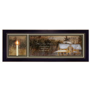 'God Bless Our Home' By Robin-Lee Vieira, Printed Wall Art, Ready To Hang Framed Poster, Black Frame