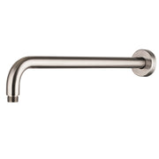 16' Shower Arm with Flange, Brushed Nickel