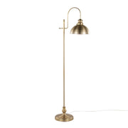 Emery 64' Contemporary Metal Floor Lamp in Gold Metal from Grandview Gallery by LumiSource