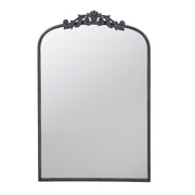 24' x 36' Classic Design Mirror with and Baroque Inspired Frame for Bathroom, Entryway Console Lean Against Wall