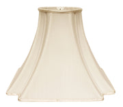 Slant V-Corner Square Softback Lampshade with Washer Fitter, Egg