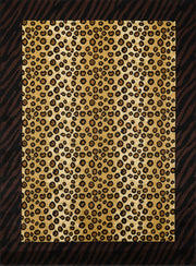 Tribes GC_YLS4014 Multi 5 ft. 3 in. x 7 ft. 3 in. Animal Print Area Rug