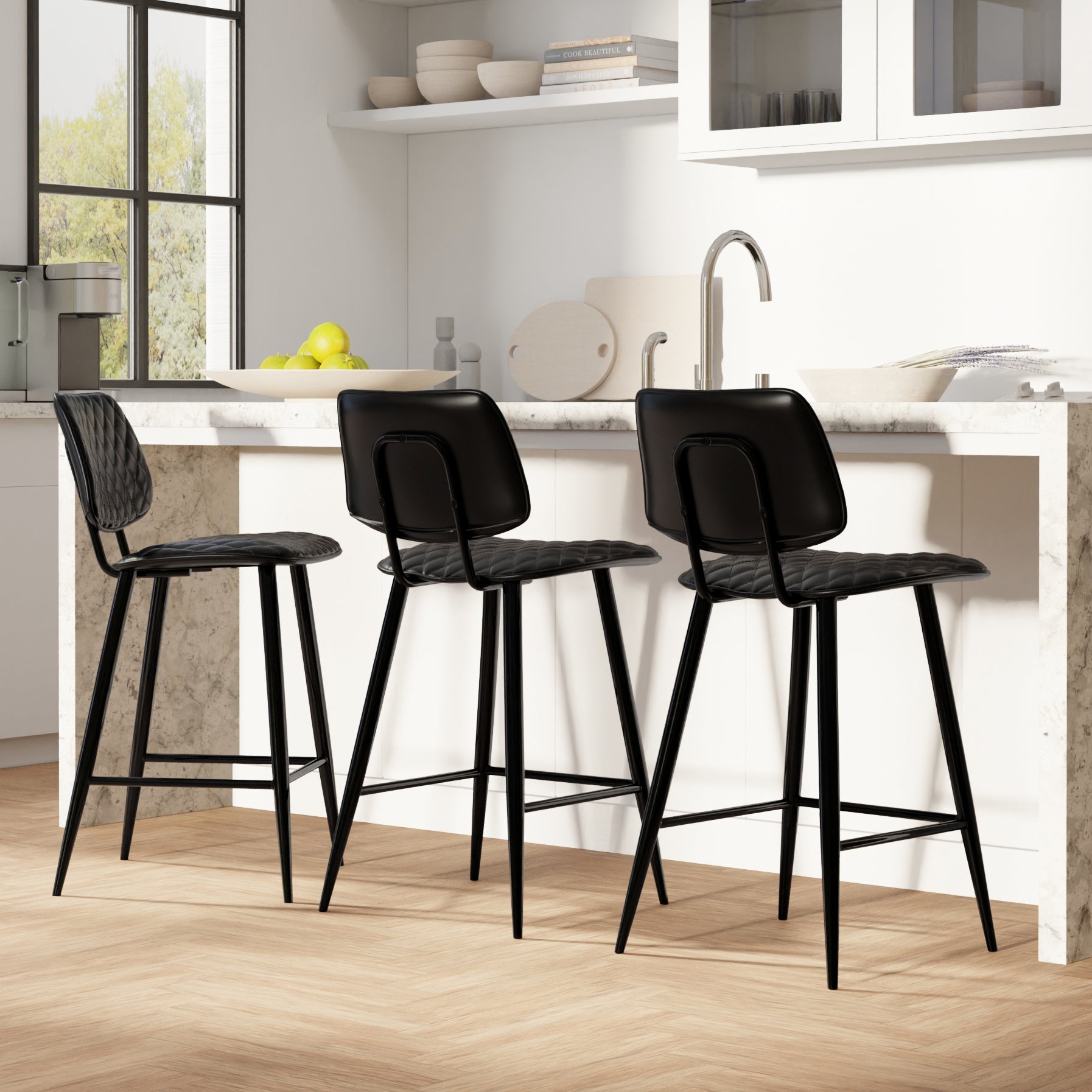Raya Counter Height Stool (Set of 2)