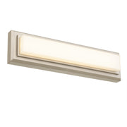 18-Inches Brushed Nickel Integrated LED Bathroom Vanity Light Bar