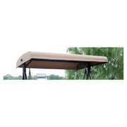 Garden swing chair top cover only,Replacement Canopy Top for GT Porch Swing Model #GCS00229C (Not Fit Any Other Swing) Beige