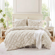 3PCS Full/Queen Comforter Set