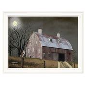 'Midnight Moon' by Billy Jacobs, Ready to Hang Framed Print, White Frame