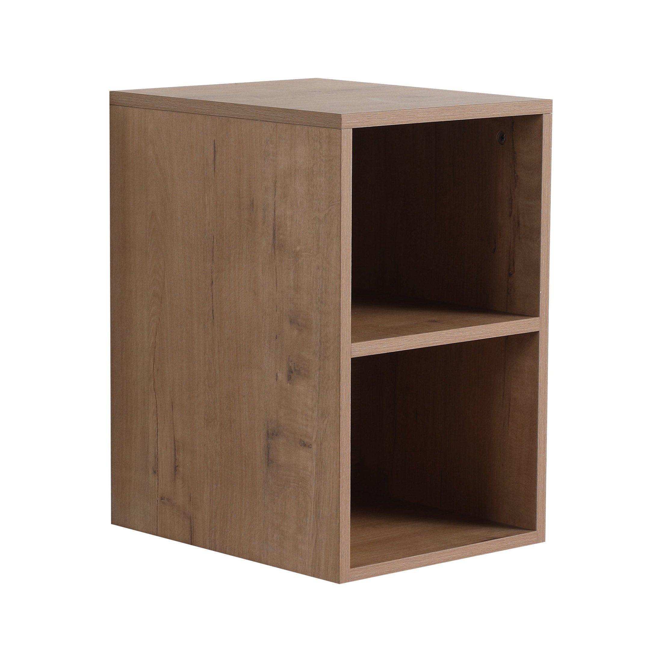 12 Inch Small Wall Mounted Storage Shelves, Bathroom Storage, Plywood, Imitative Oak