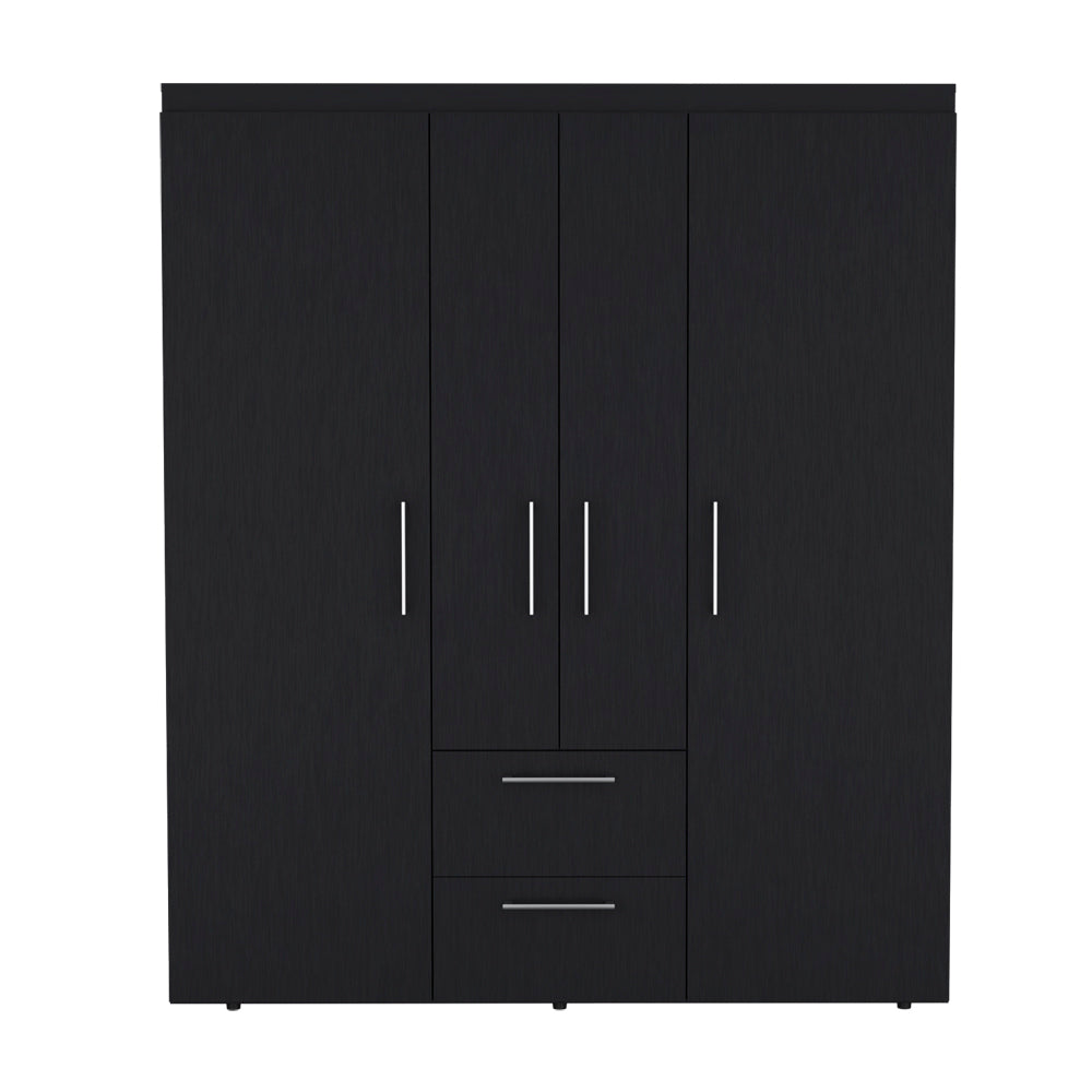 Armoire Elma, Bedroom, Black