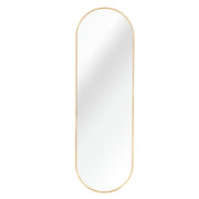 Gold 63 x 20IN Pill Shaped Full Lenghth Mirror or Bathroom mirror