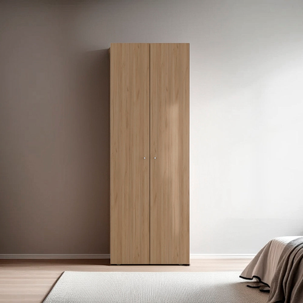 Soham Closet System Slim, Bedroom, Macadamia