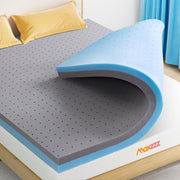 Mattress Topper Full, 3 Inch High-Density Gel Memory Foam Mattress Topper & Bamboo Foam Bed Topper Pressure Relief Surmatelas Simple CertiPUR-US Certified