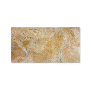 12*24 Gold Yellow Beige Natural Marble, For Floor and Wall, Polished Marble Tile, Natural Stone, 1 Box 4 pcs