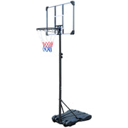 Basketball Hoop Portable Basketball Goal for Indoor Outdoor Basketball Stand 5.4-7 ft Adjustable 32 in Backboard with Wheels
