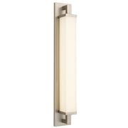 28-Inches Brushed Nickel Integrated LED Bathroom Vanity Light Bar