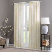 Diamond Sheer Window Curtain Panel(Only 1 Pc Panel)