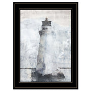 'Lighthouse' By Bluebird Barn, Ready to Hang Framed Print, Black Frame