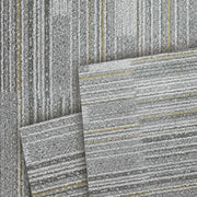 36PCS 4 MIL x 12 in. W x 12 in. L Gray Peel and Stick Flooring Tile, Water Resistant Vinyl Tile Flooring (36 sq.ft. /case)