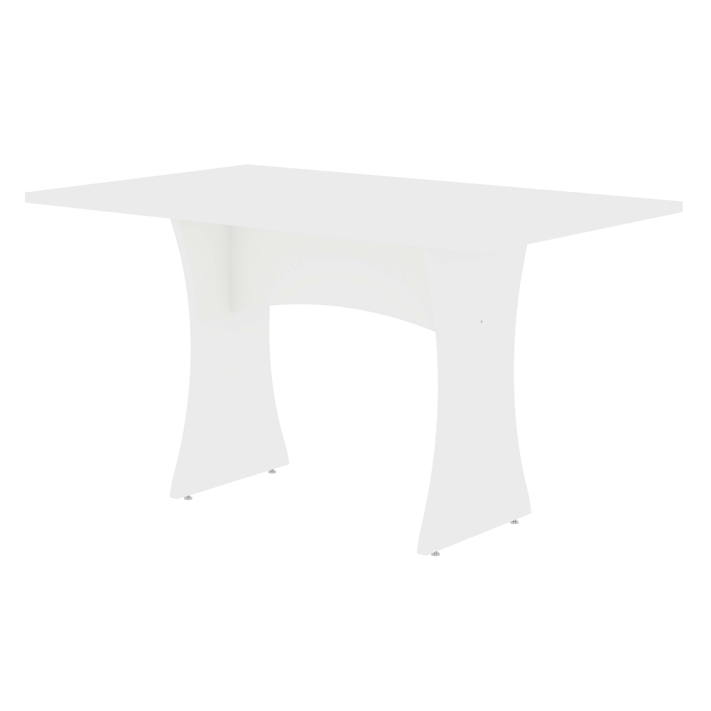 Coney 53' Dining Table in White