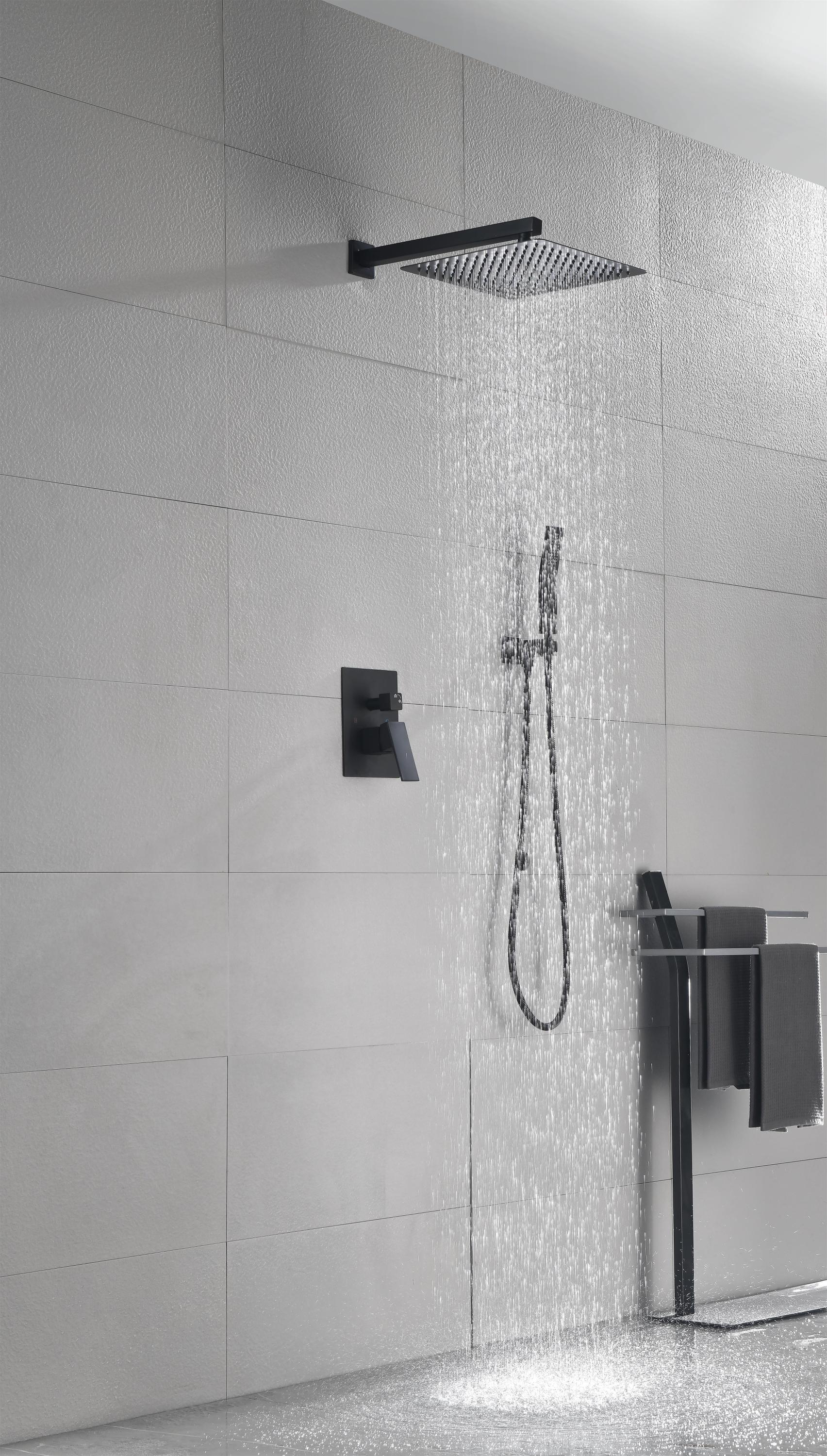 12' Rain Shower Head Systems Wall Mounted Shower