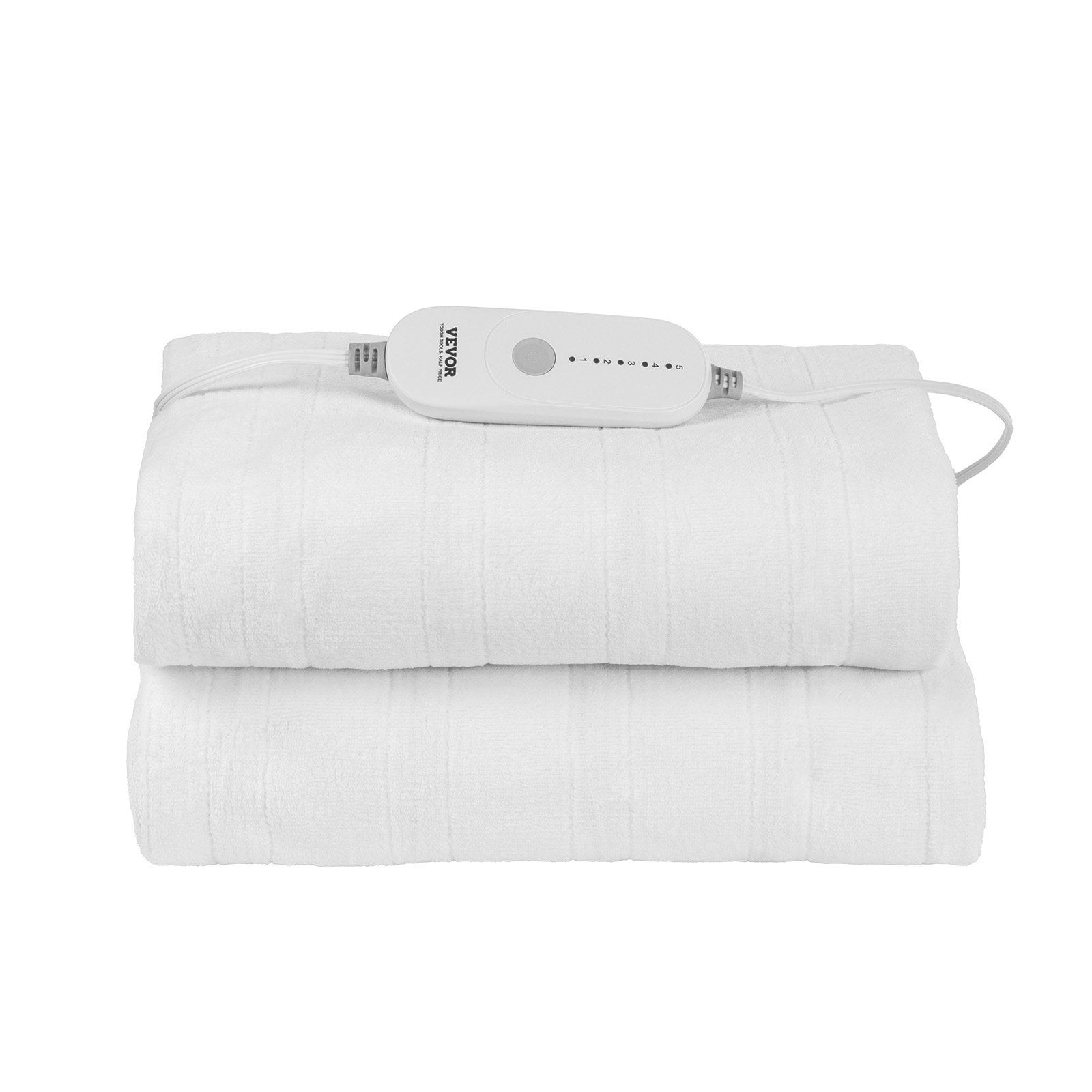 Heated Mattress Pad 78x80 in King Electric Warmer Coral Fleece Auto Off