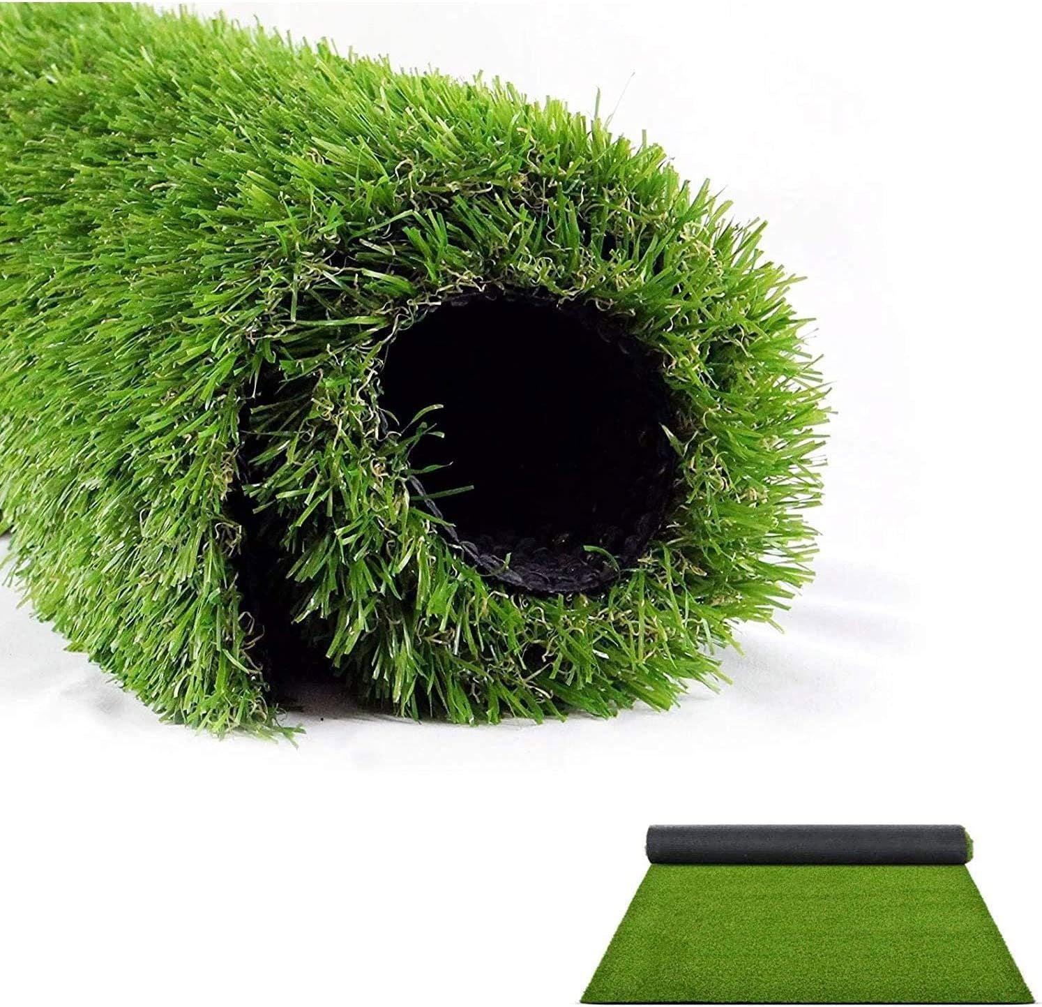 6.5FT x 10FT Artificial Turf for Dogs - Professional Large Outdoor Pet Lawn Mat with Drainage Holes - 0.78in/2cm Grass Height - Ideal for Terrace, Patio & Backyard(Grass height 0.78 inches/2cm)