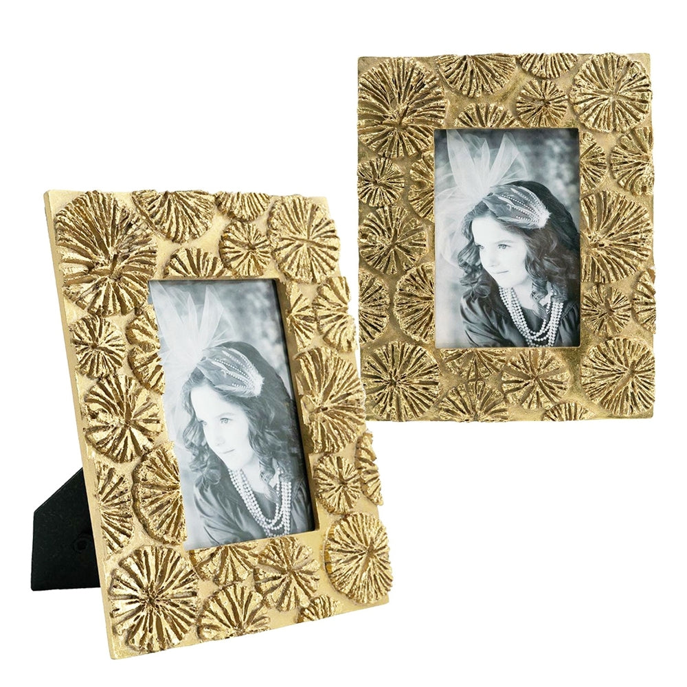 Set of 2, 7.5x9.5' Photo Frame, 4x6' Opening