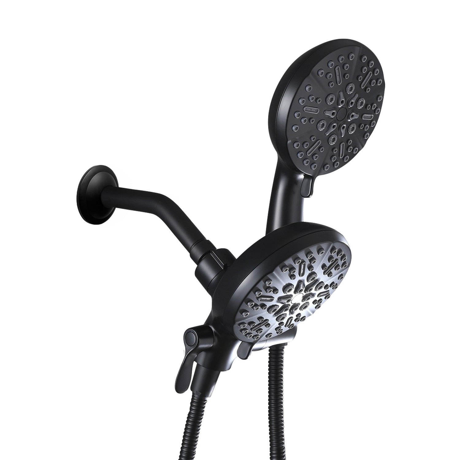 High Pressure 3-Way Rainfall Combo, Luxurious Rain Showerhead and Hand Held Shower Separately or Together,  Comes with Shower Hose, Shower Arm