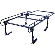 1000 LBS Adjustable Truck Contractors Rack Ladder Pickup Kayak Lumber Rack Side Bar Long Cab