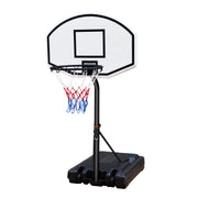 Portable Poolside Basketball Hoop System Basketball Hoop for Pool Height Adjustable 3.1ft-4.7ft with 36' Backboard for Indoor Outdoor Use