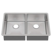 32' L X 19' W Undermount Double Bowl 16 Gauge 304 Stainless Steel Kitchen Sink (Sink Only)