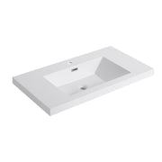 36' Bathroom  Resin Sink