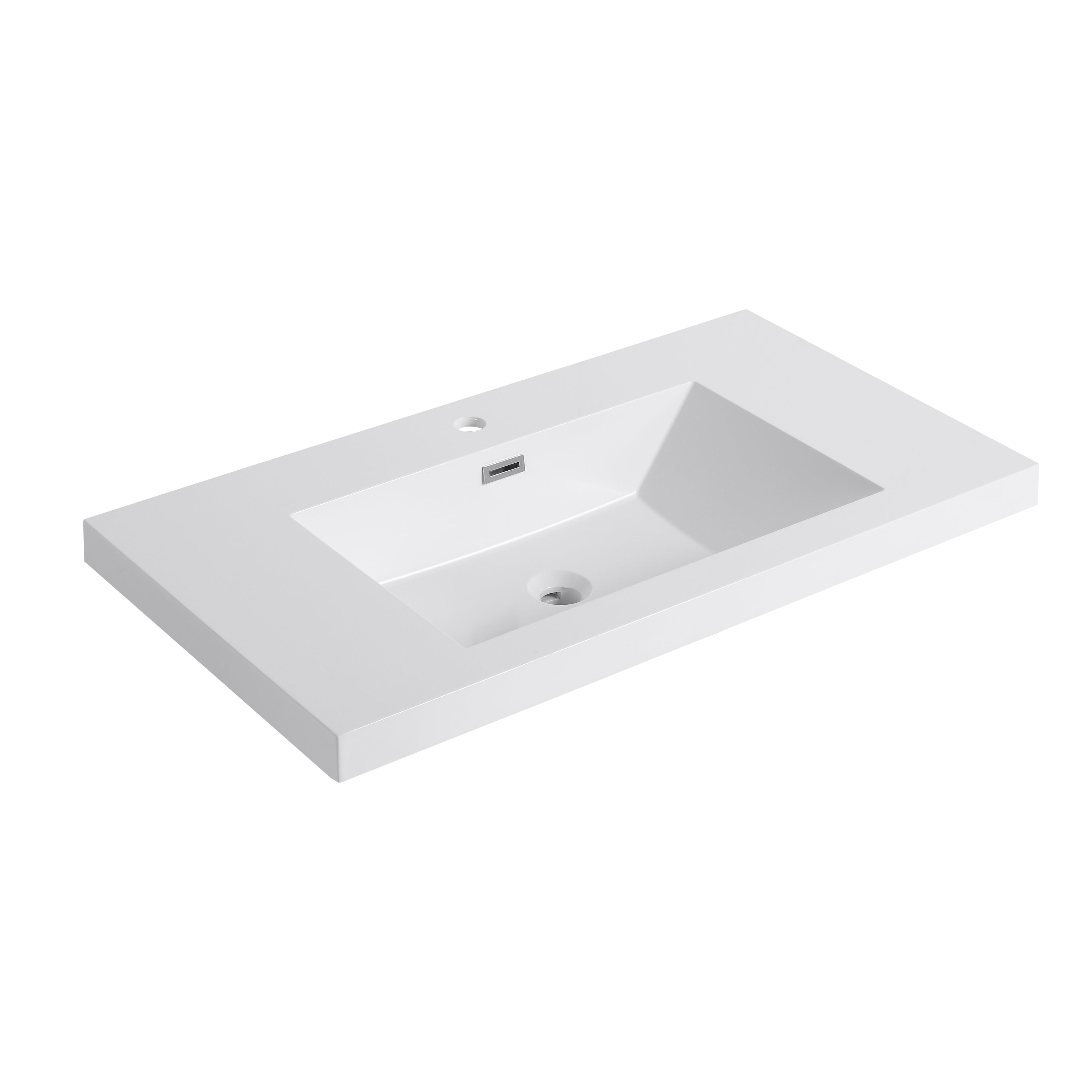 36' Bathroom  Resin Sink